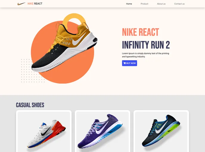 screenshot of Responsive Landing Page