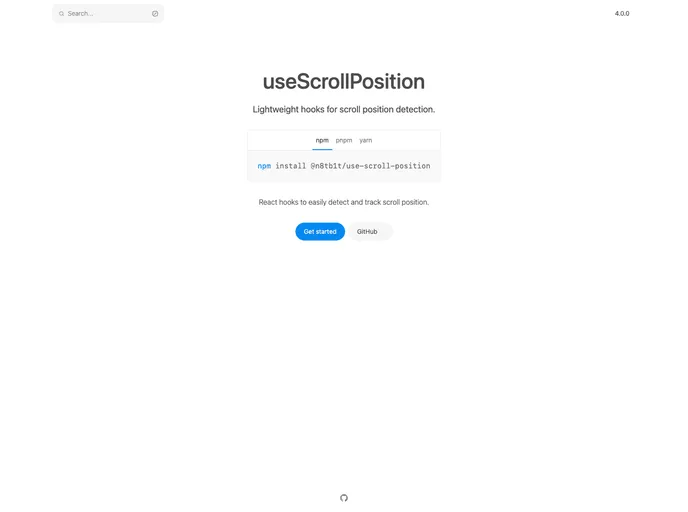 Use Scroll Position screenshot