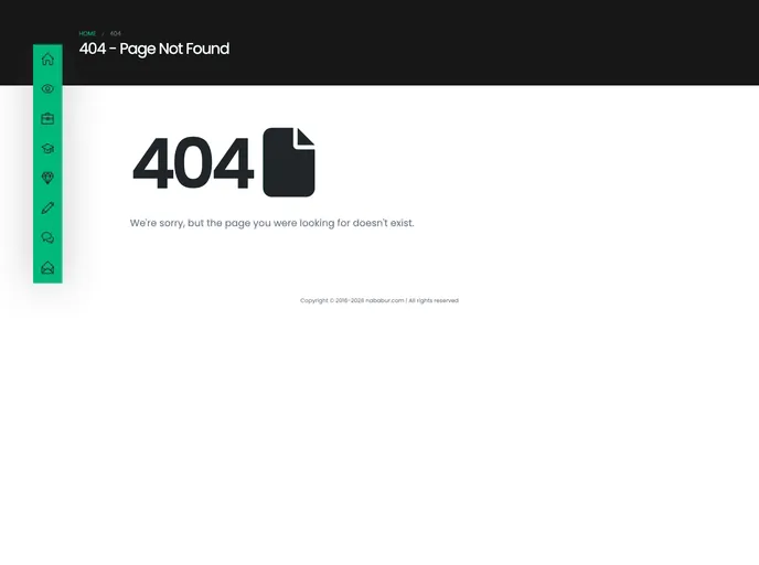 Benzin Bootstrap HTML5 Admin Dashboard screenshot