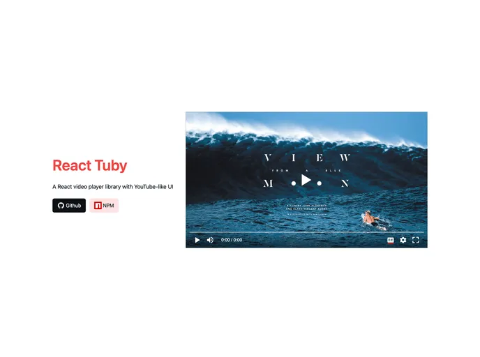React Tuby