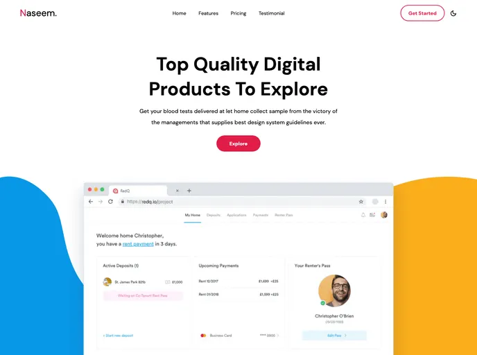 screenshot of Business_app