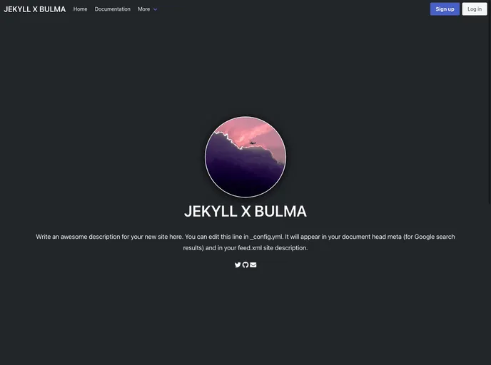 screenshot of Jekyllxbulma