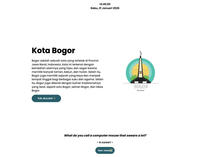 screenshot of Kota Bogor