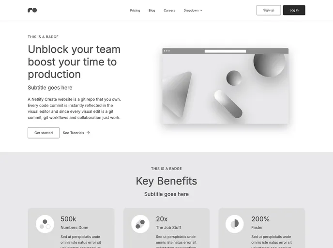 screenshot of Content Ops Starter