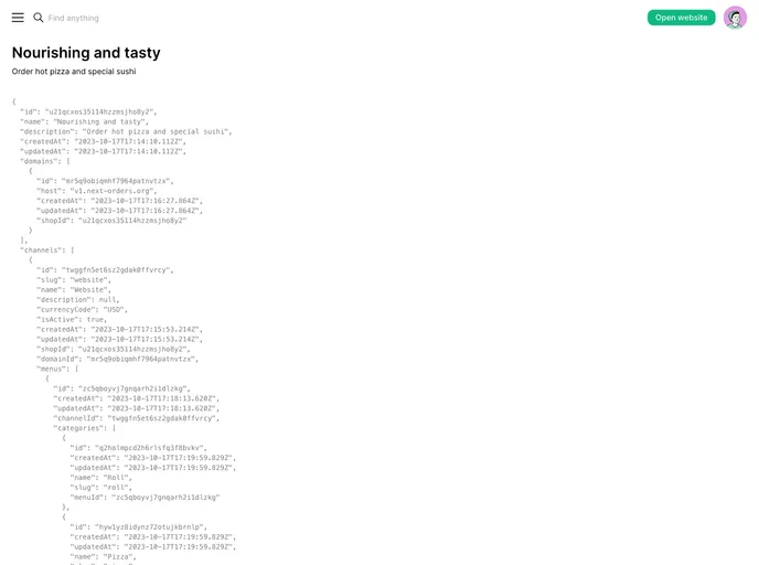 screenshot of Command Center