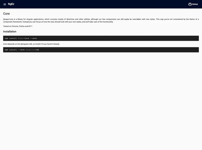 screenshot of Platform