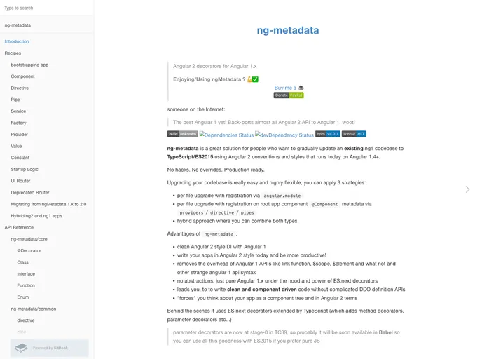 screenshot of Ng Metadata