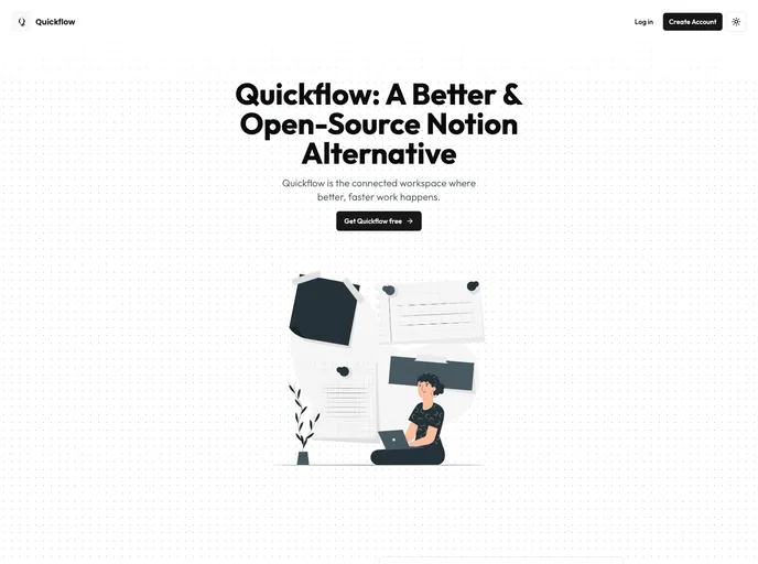screenshot of Quickflow