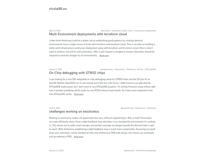 screenshot of Go Contentful Generator
