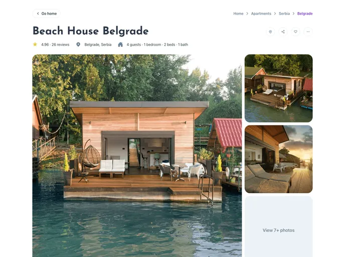 screenshot of Frontend Horse UI