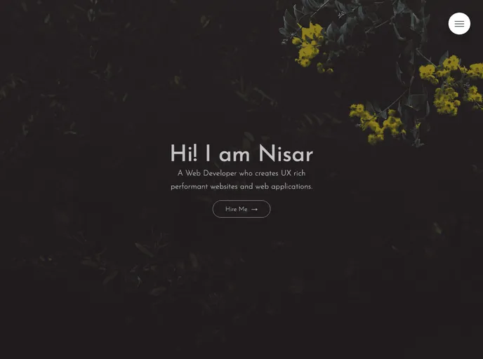 screenshot of Portfolio