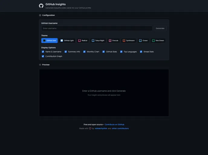 GitHub Insights screenshot