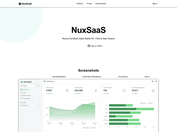 NuxSaaS