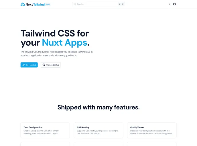 Tailwindcss screenshot