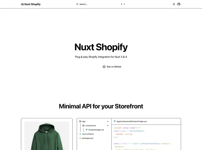 Shopify screenshot
