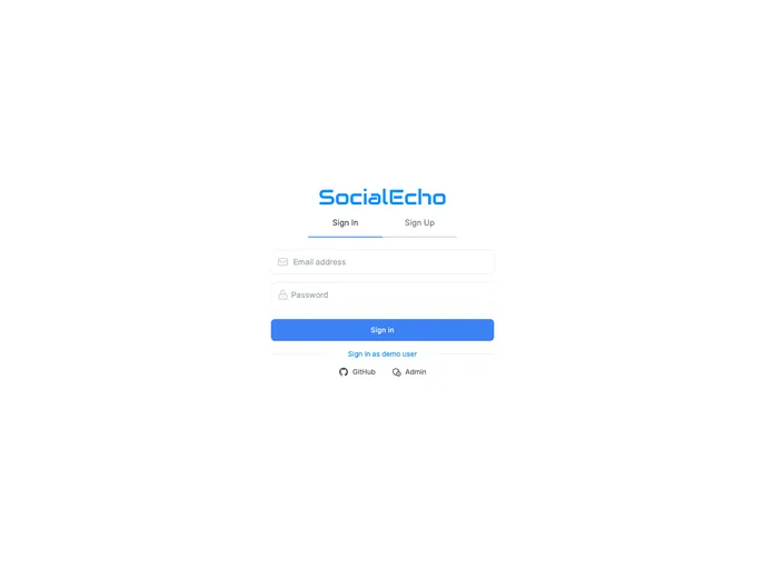 SocialEcho screenshot