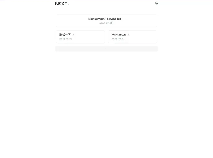 screenshot of Next Remote Mdx With Tailwindcss