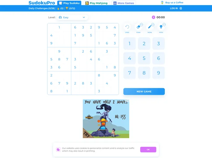 screenshot of Omisoft Blog Template Front