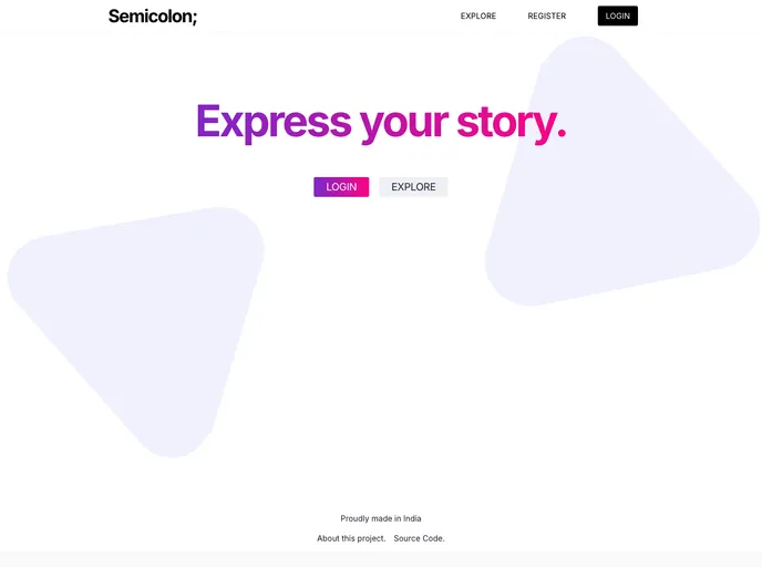 screenshot of Blog App