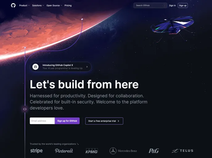 Github Clone screenshot