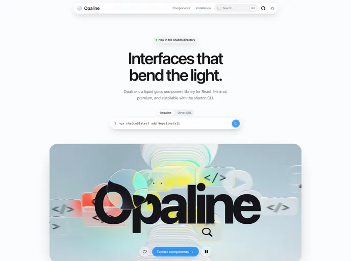 Opaline screenshot