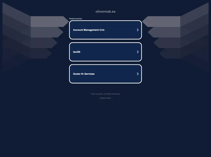 screenshot of Olivermakes