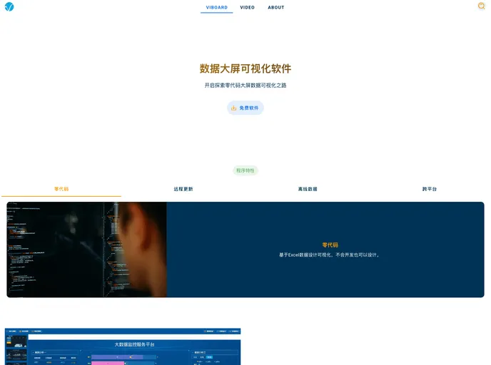screenshot of ViBoard