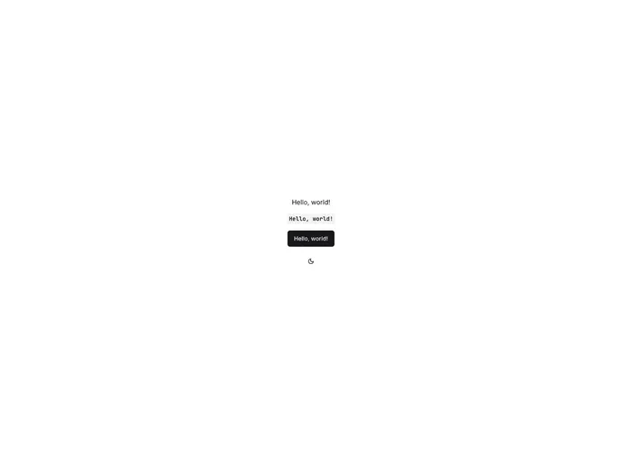 screenshot of Next Clean Boilerplate