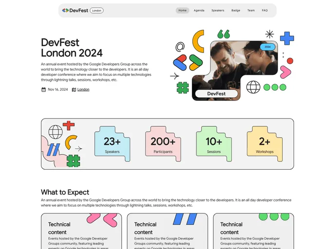 Devfest 2024 screenshot