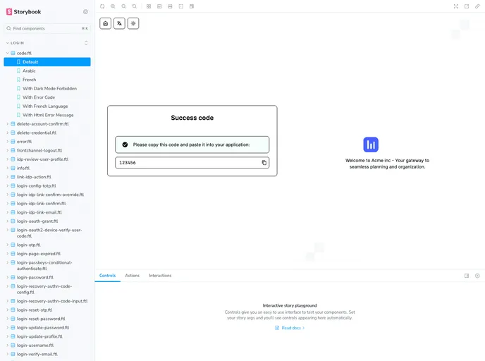 Keycloakify Shadcn Starter screenshot