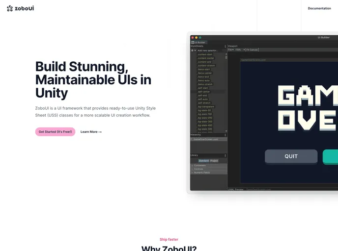 screenshot of Zoboui