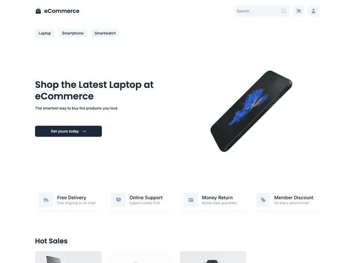 Nextjs Ecommerce screenshot