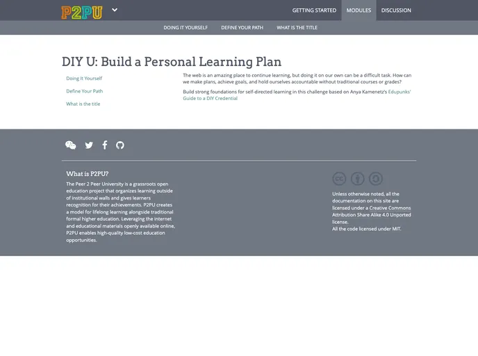 screenshot of Jekyll Course Template