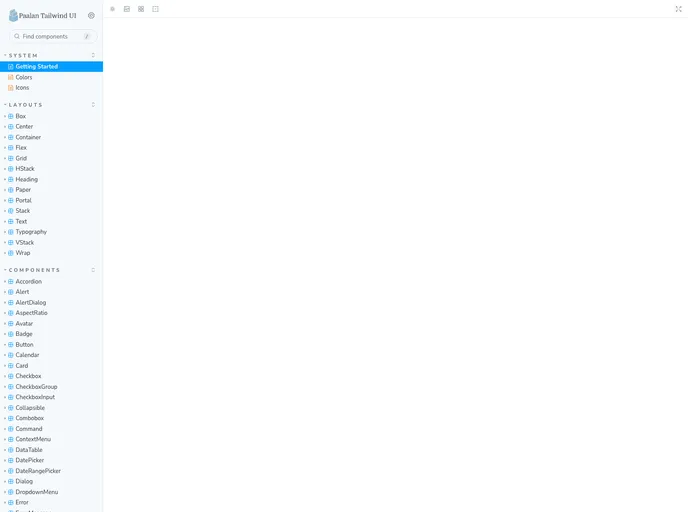 Paalan Tailwind UI screenshot