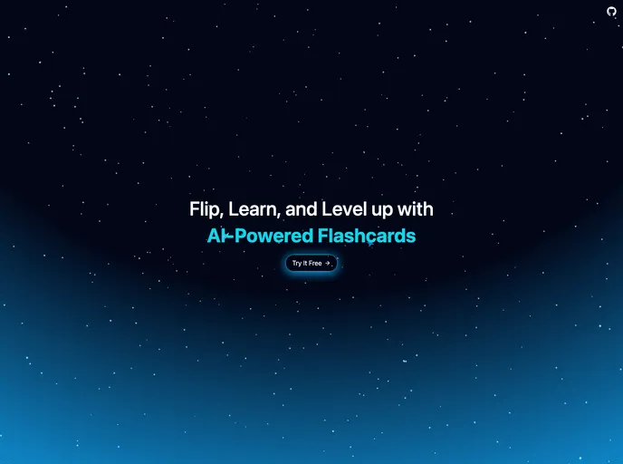 screenshot of FlashGenie