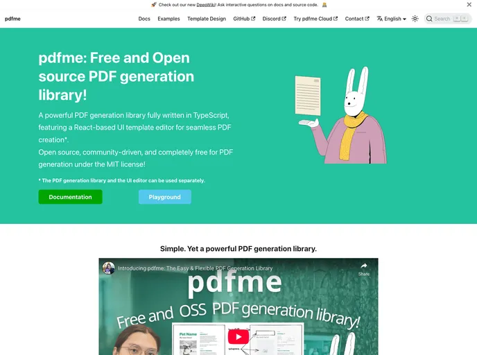 Pdfme screenshot