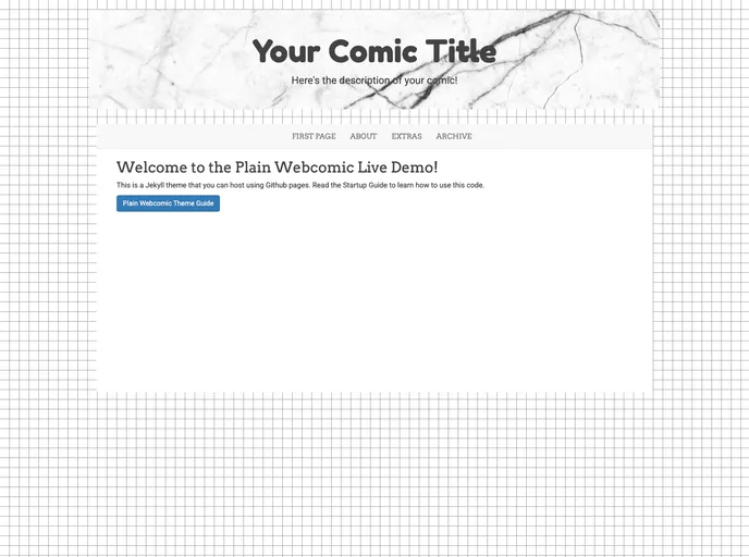 screenshot of Plain Webcomic