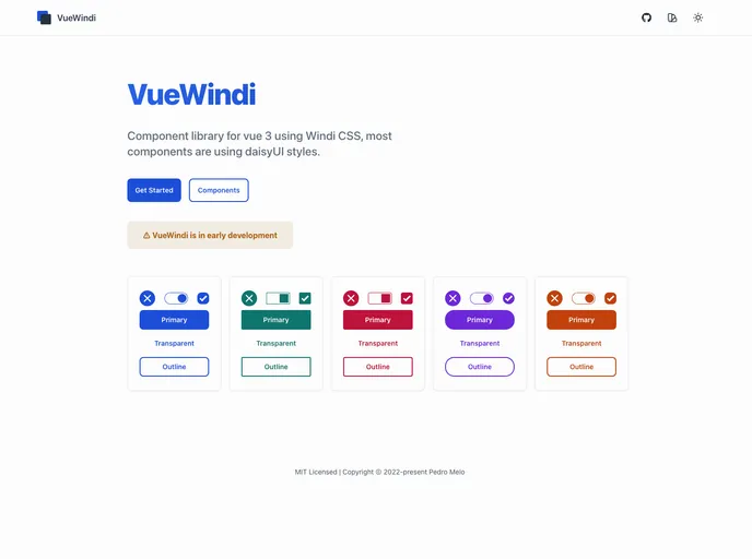screenshot of VueWindi