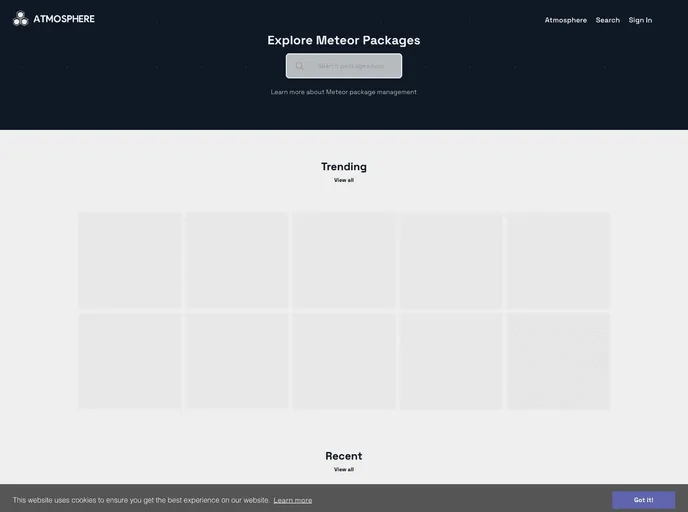 screenshot of Atmosphere