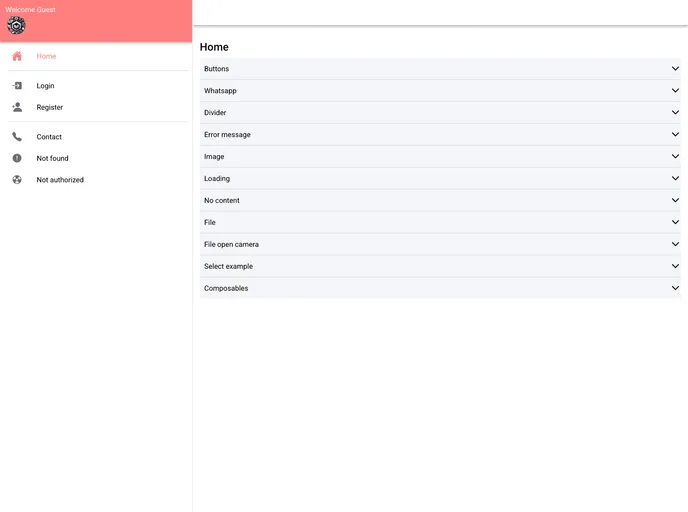 screenshot of Ionic Vue Boilerplate