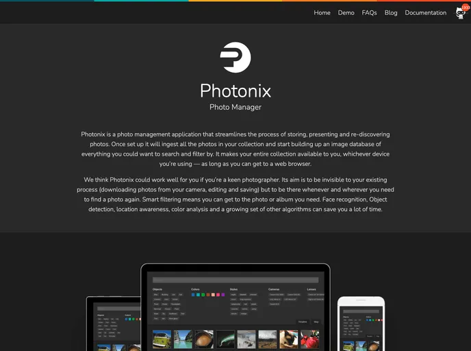 Photonix screenshot