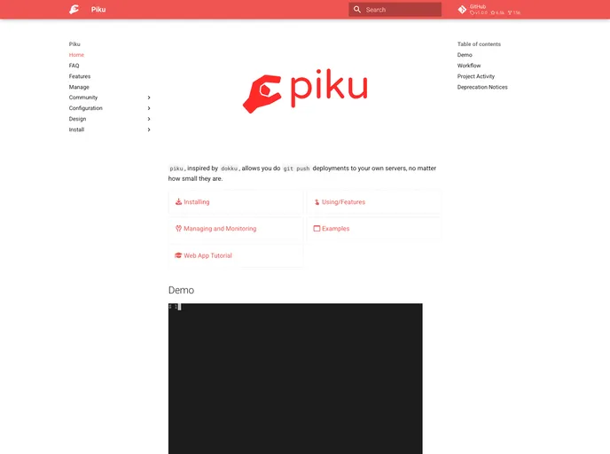 screenshot of Piku