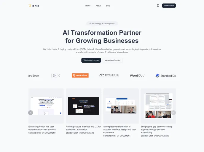 Agency Kit Site screenshot