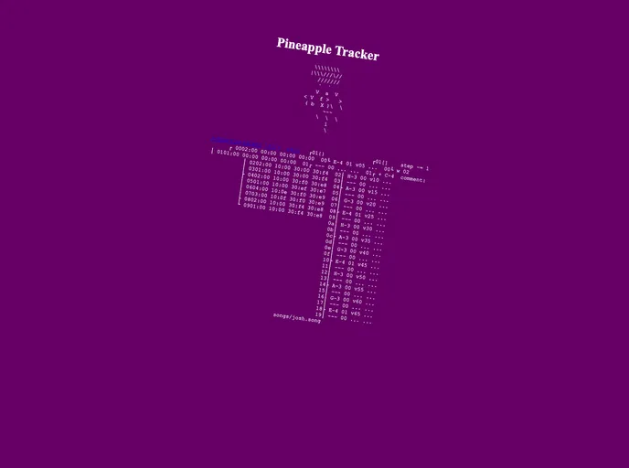 screenshot of Pineapple Tracker