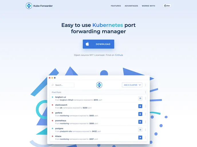 Kube Forwarder screenshot