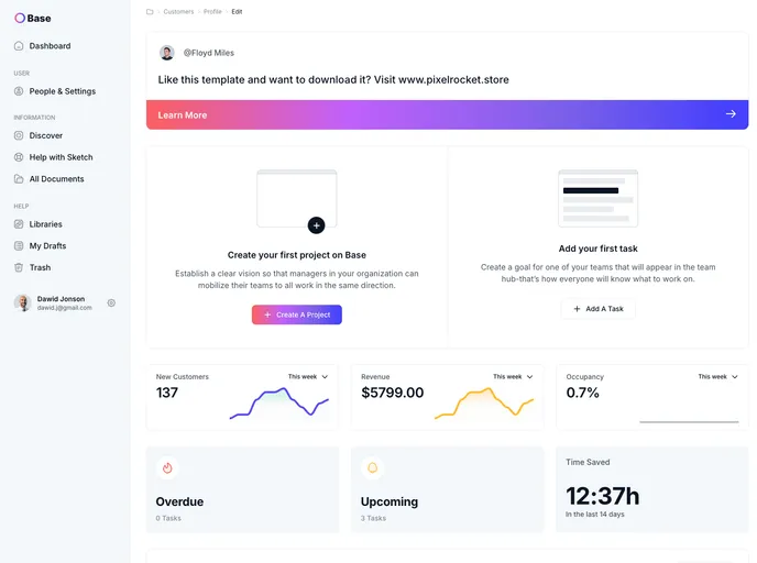 Base Html Tailwind screenshot