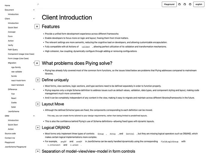 Piying View screenshot