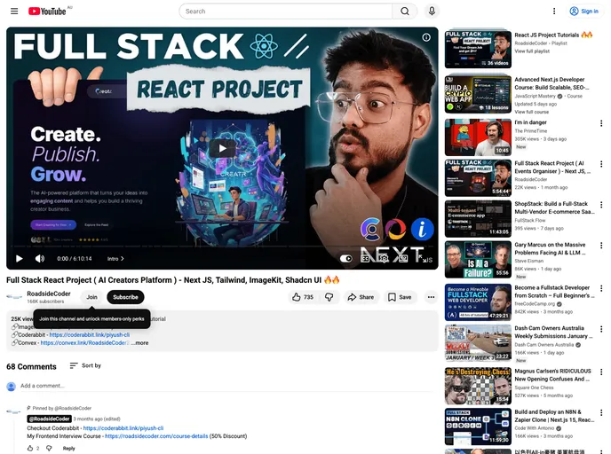 AI Creator Platform screenshot