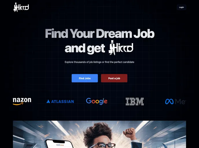 screenshot of Job Portal