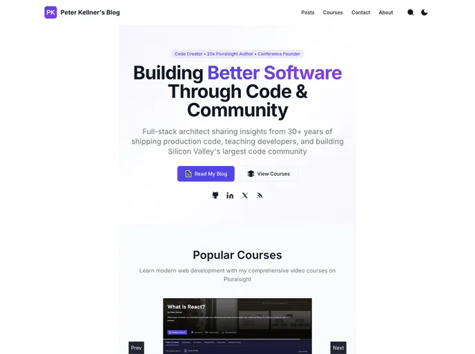 screenshot of Pluralsight Designing React Components Course Code